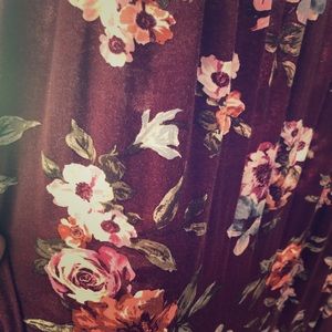 Maternity maxi dress